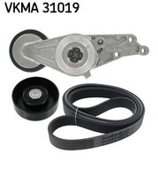 Keilrippenriemensatz SKF Vkma 31019 FÜR Audi Seat Poly V Riemen KIT