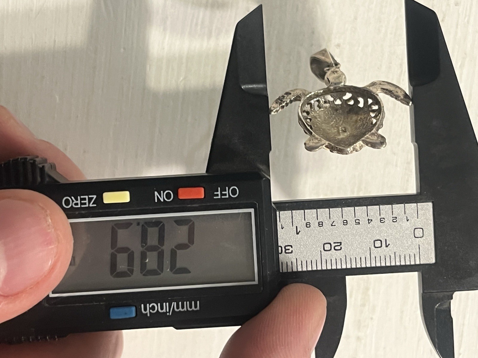 Solid 925 Sterling Silver Mosaic Turtle Multi Col… - image 6