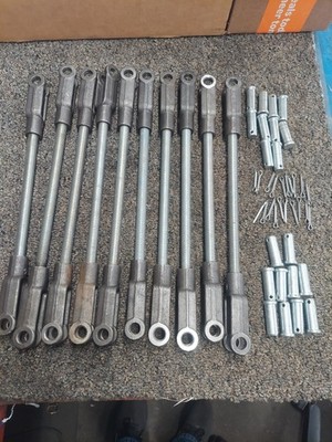 Turnbuckle w/ Clevis Rod Ends & Pins 1/2-13 Thread Adjustable