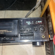 Sony Dual Stereo Cassette Deck Tape Player Recorder Dolby HX Pro/BCNR TC-WR465