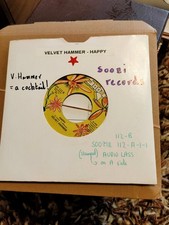 Northern Soul Original Vinyl "Happy" by Velvet Hammer 45 rpm.