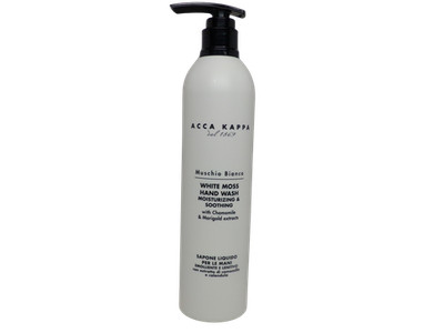 Acca Kappa White Moss Hand Wash 2 Pack (10oz Each, Total 20oz)