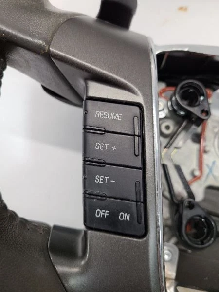 2010 2011 2012 FORD TAURUS STEERING WHEEL W CRUISE - Image 4 of 4