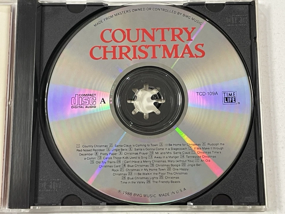 Time Life Country Christmas 2 CD 50 Songs George Strait Willie Nelson Buck Owens Foto 3 de 4