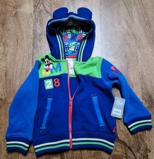 New Disney Store Mickey Mouse Ears Zip Jacket Size 2 Toddler NWT 29.95
