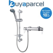 Triton Club EXE Lever Paddle Handle Thermostatic Unichrome Bar Mixer Shower