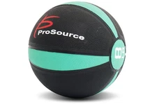 ProSource Fit Weighted Medicine Ball for Full Body Workouts, Non-Slip Grip