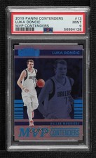 2019-20 Panini Contenders MVP Contenders Luka Doncic #13 PSA 9 MINT 02v3