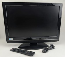 Sharp LC-22SB24U 22" LCD HD Retro Gaming TV Computer Monitor Working Remote