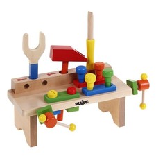 Gioco Banco Lavoro in Legno Portatile WOODYLAND - 22798 GIODICART