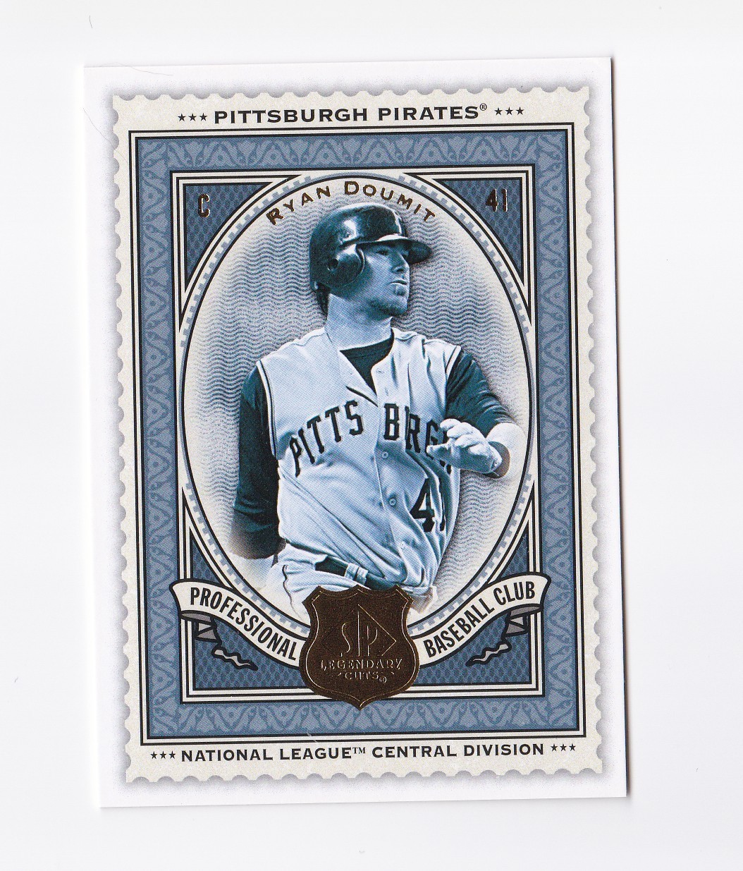 2009 SP Legendary Cuts #41 Ryan Doumit Pittsburgh Pirates