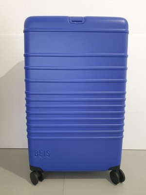 Béis The Large Check-In Roller in Cobalt Blue (BEIS129701)