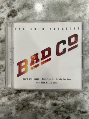 Bad Company Extended Versions (CD)  MINT DISC LIKE NEW