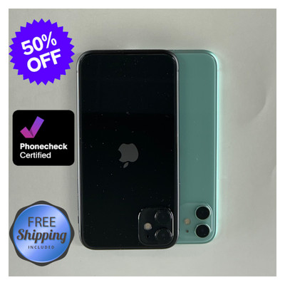 Apple iPhone 11 64GB 128GB Unlocked At&t T-Mobile Smartphone GSM 4G