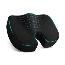 Gel Orthopedic Seat Cushion Memory Foam Pain Relief Coccyx Support Office Chair