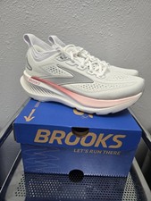 Brooks Glycerin GTS 23 White/Harbor MIst/Metallic Womens NEW