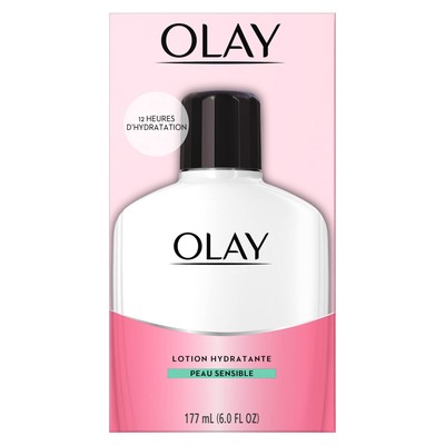  OLAY Moisturizing Lotion Sensitive Skin 6 oz Health and Beauty
