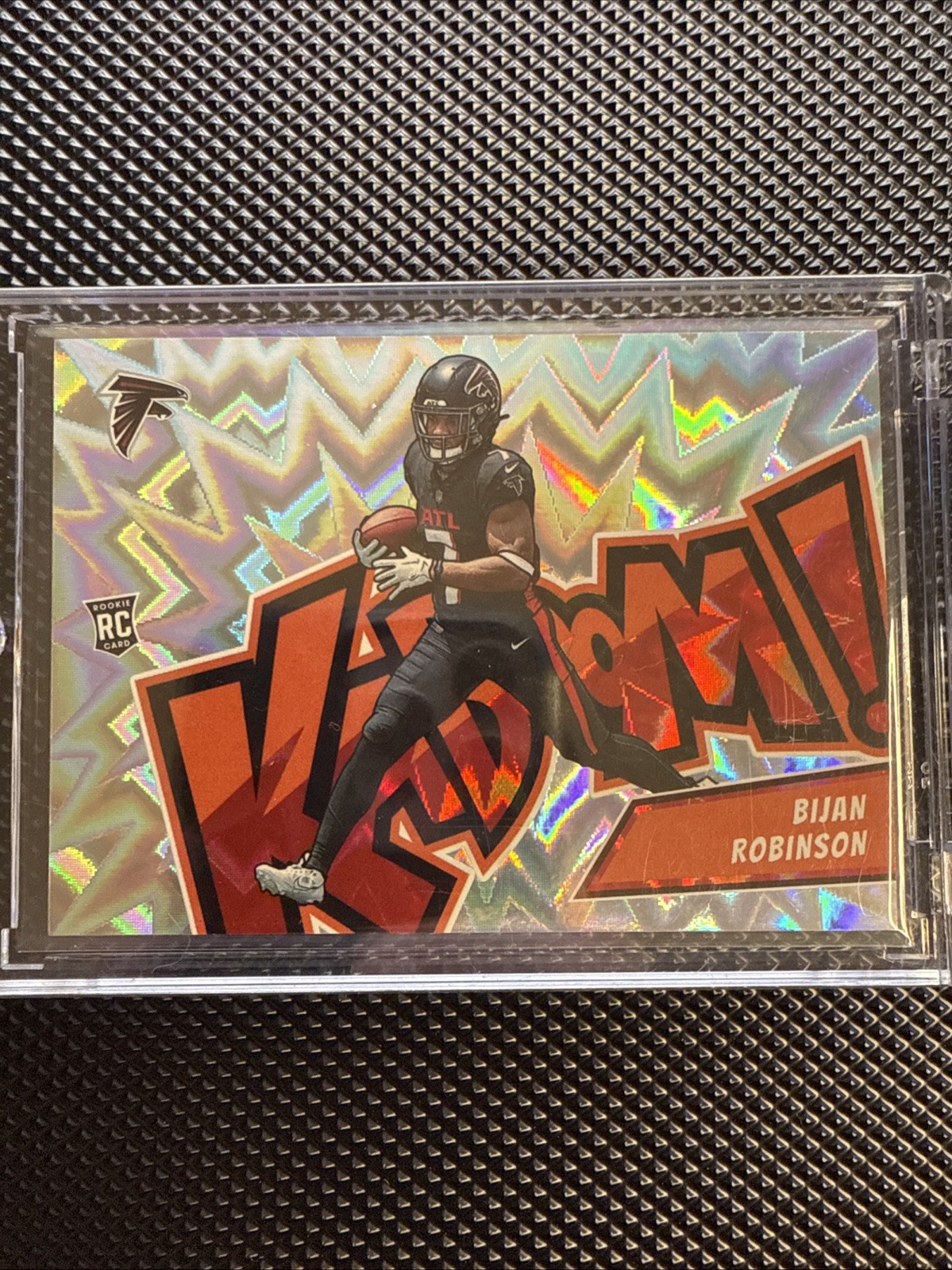 2023 Panini Absolute - Kaboom! Horizontal Bijan Robinson #14 (RC)