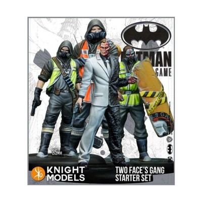 Knight Models Batman Mini Game 35m  Two Face's Gang Starter Set (2nd E Pack New