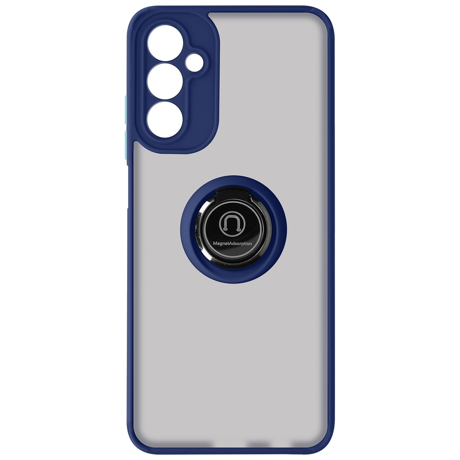 Coque Galaxy A14 5G bleu foncé idéale pour regarder vos vidéos en mains libres