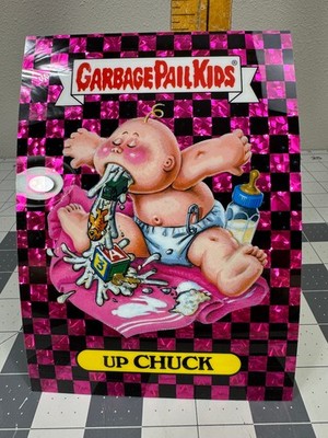 2025 Topps Garbage Pail Kids Get a Grip 5x7 Flashback Pink /85 UP CHUCK GPK