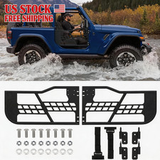 Two-door Round Tube Door For 1997-2006 Jeep Wrangler Tj Without Rearview Mirror
