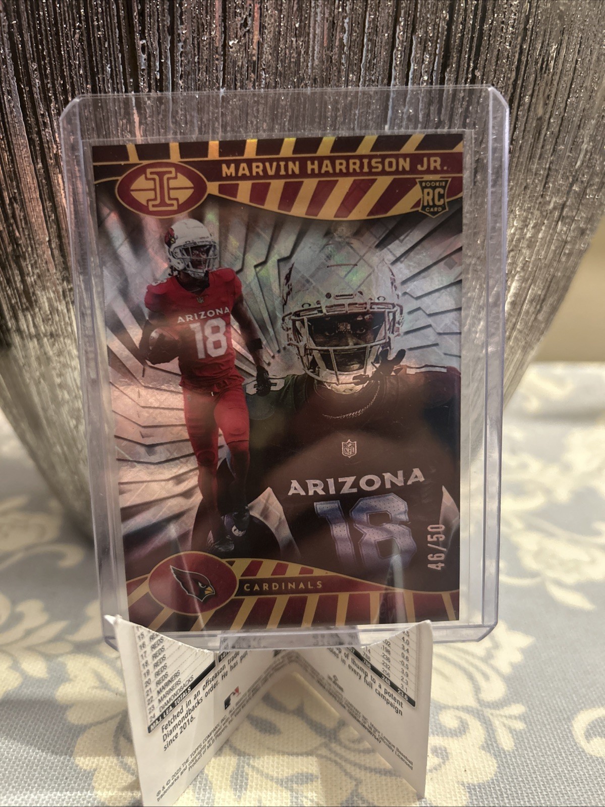 2024 Panini Gold Standard Marvin Harrison Jr RC /65 SSP White Gold Rookie #107