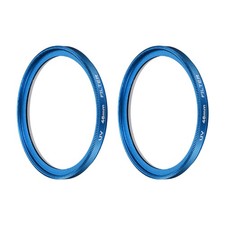 2Pcs 46mm Ultra Slim Lens Filter Multi Coating Camera Len Filter, Blue