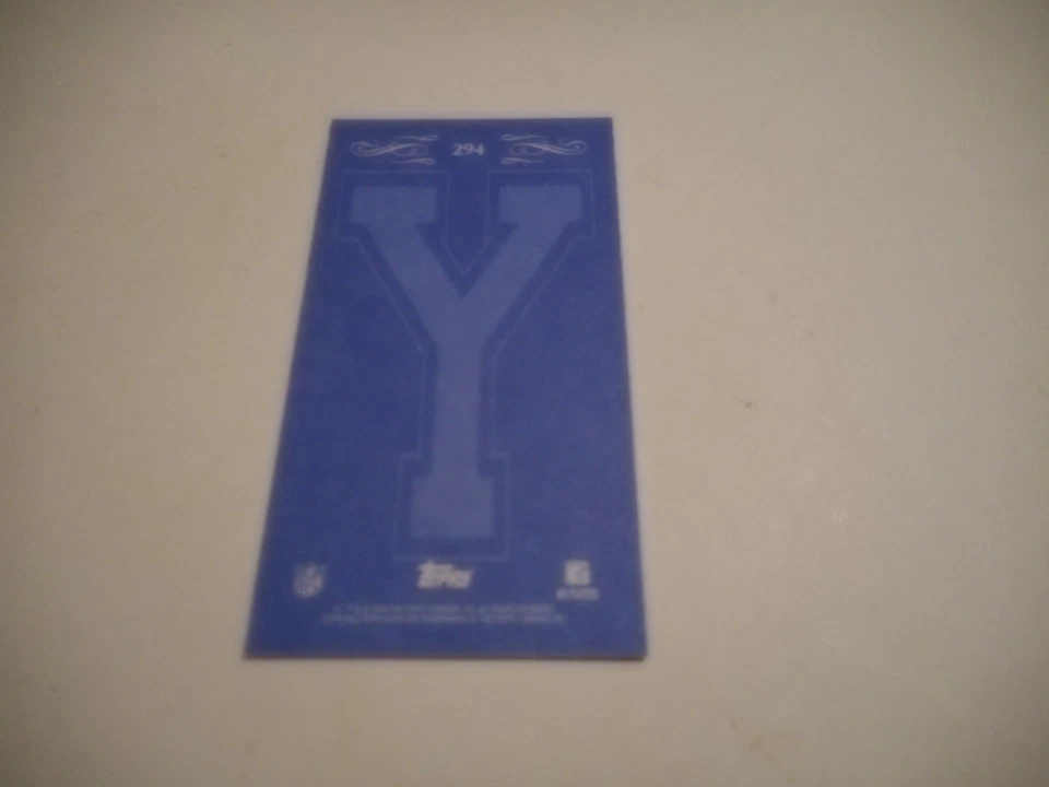 Reggie Wayne 2008 Topps Mayo Mini Black 'Y' Back #294 Indianapolis Colts - Image 2 of 2