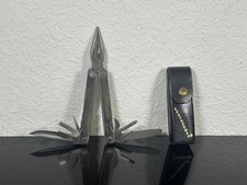 Vintage Original Leatherman Multi-Tool Portland OR. MADE IN USA w/Leather Case