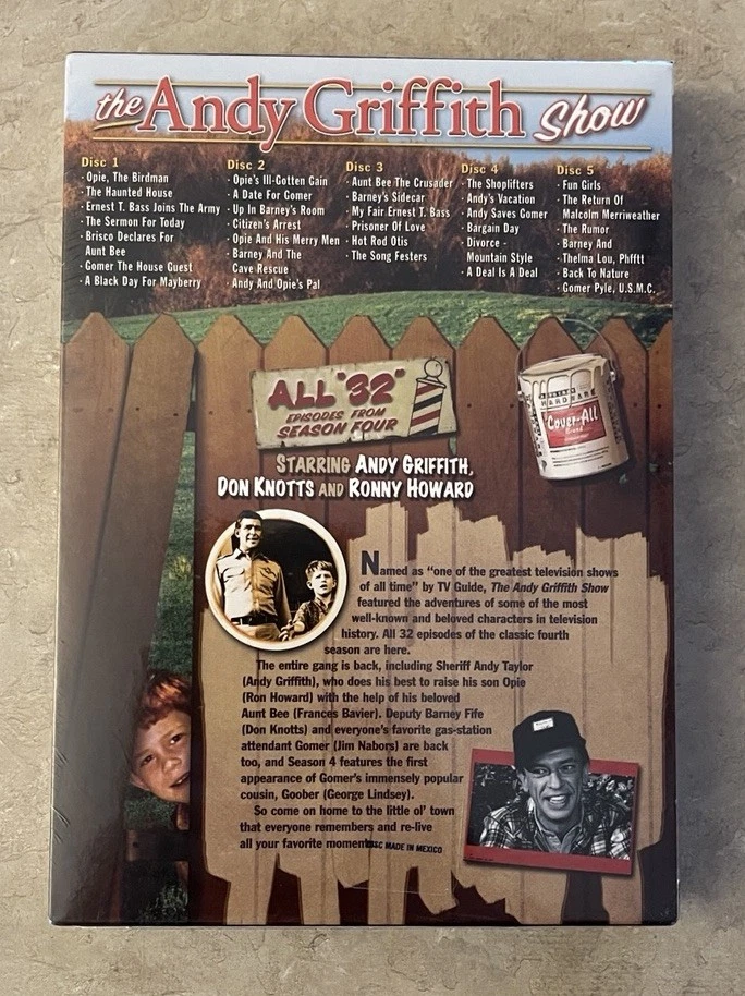 The Andy Griffith Show - The Complete Fourth Season 4 - DVD - New, Sealed  - Image 2 of 4