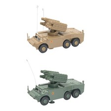 1:72 Armored Vehicle Model Kits DIY Assemble Battle Car Building Kit for