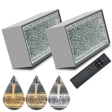 Solar Paver Lights, 8" x 4" Brick Driveway Lights, Landscape Path Lights for