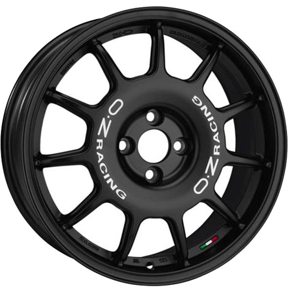 ALLOY WHEEL OZ RACING LEGGENDA 7X17 4X100 MATT BLACK WHITE