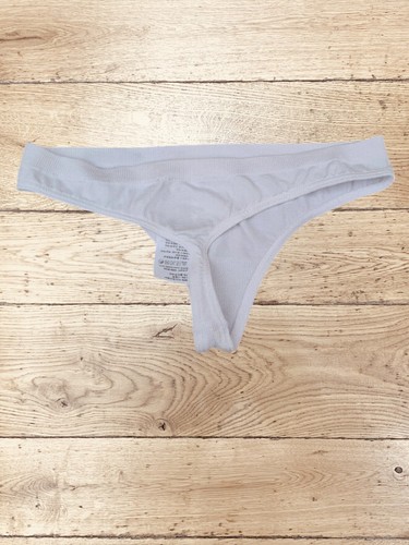 Boody Organic Bamboo Womens G-String White Size L (096) - Picture 3 of 6