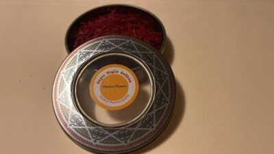 1 Gram Saffron Golden Spice Fresh Red Aroma Stigma Flavor Health natural 