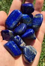 Lapis Lazuli Tumbled Stone - A Quality, Natural Lapis Lazuli from Pakistan