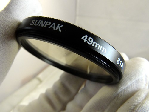 Sunpak 49mm 81A Color Conversion Warming Lens Filter - Picture 5 of 6