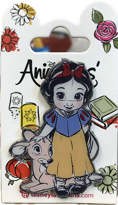 #ad Trading Pin Disney Disneyland Park Princess Paris Animator Snow White New $14.95