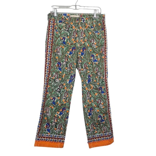 Tory Burch Something Wild Toucan Capris - Picture 2 of 8