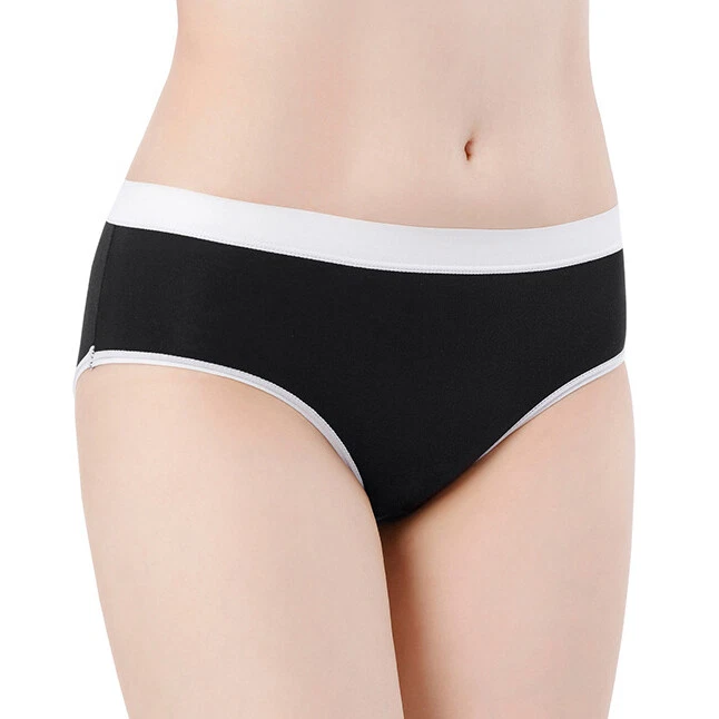 Paquete de 5 Sexy Mujeres Niñas Algodón Bragas Calzoncillos Lencería Ropa Interior Transpirable Foto 4 de 4