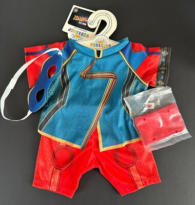 Build-A-Bear Ms Marvel Kostüm **NEU MIT ETIKETT**