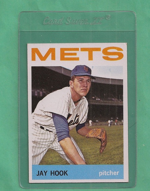 1964 Topps New York Mets Jay Hook 361 NMMT Tough Low Pop Card !!! eBay