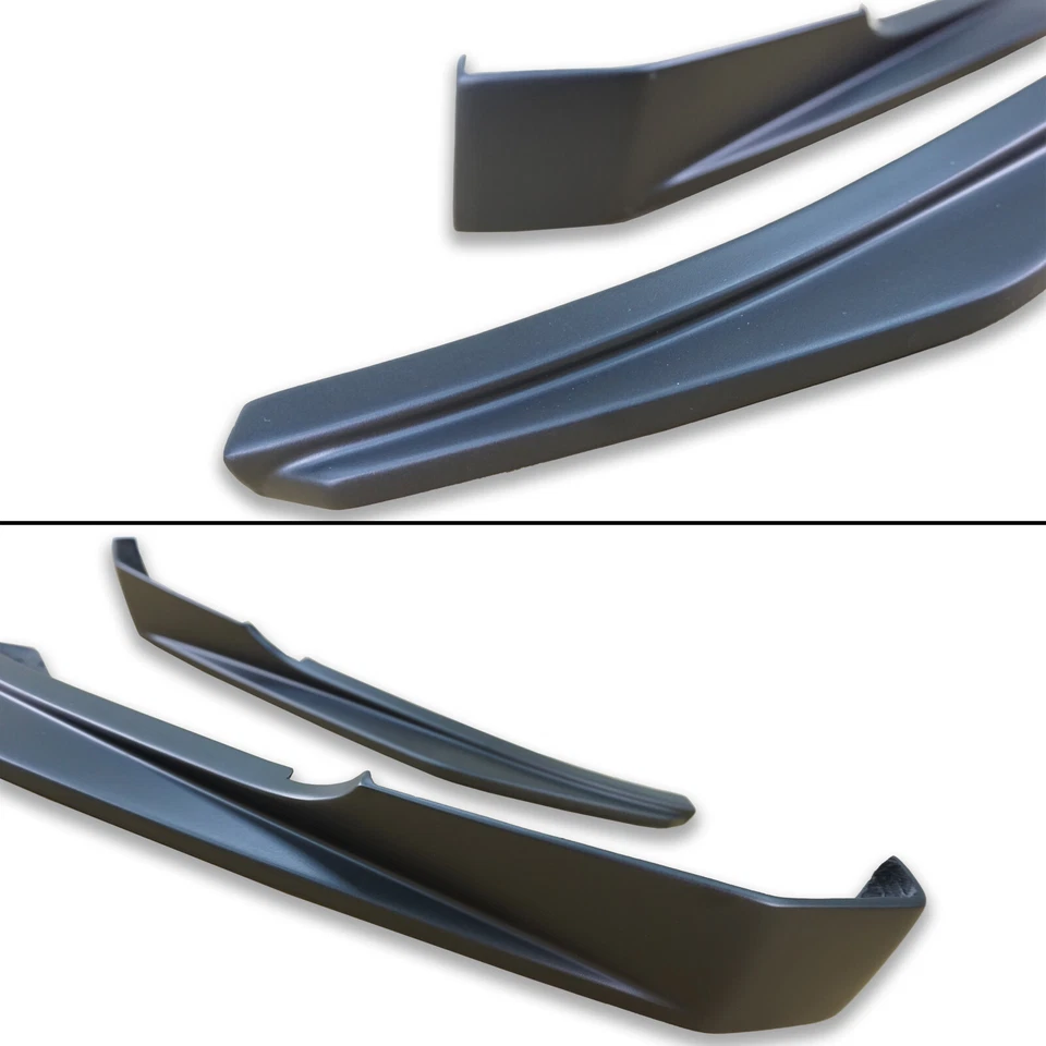 Painted Black(CustomOK Front Bumper Lip Splitter For Maserati GranTurismo M145 - Image 3 of 3