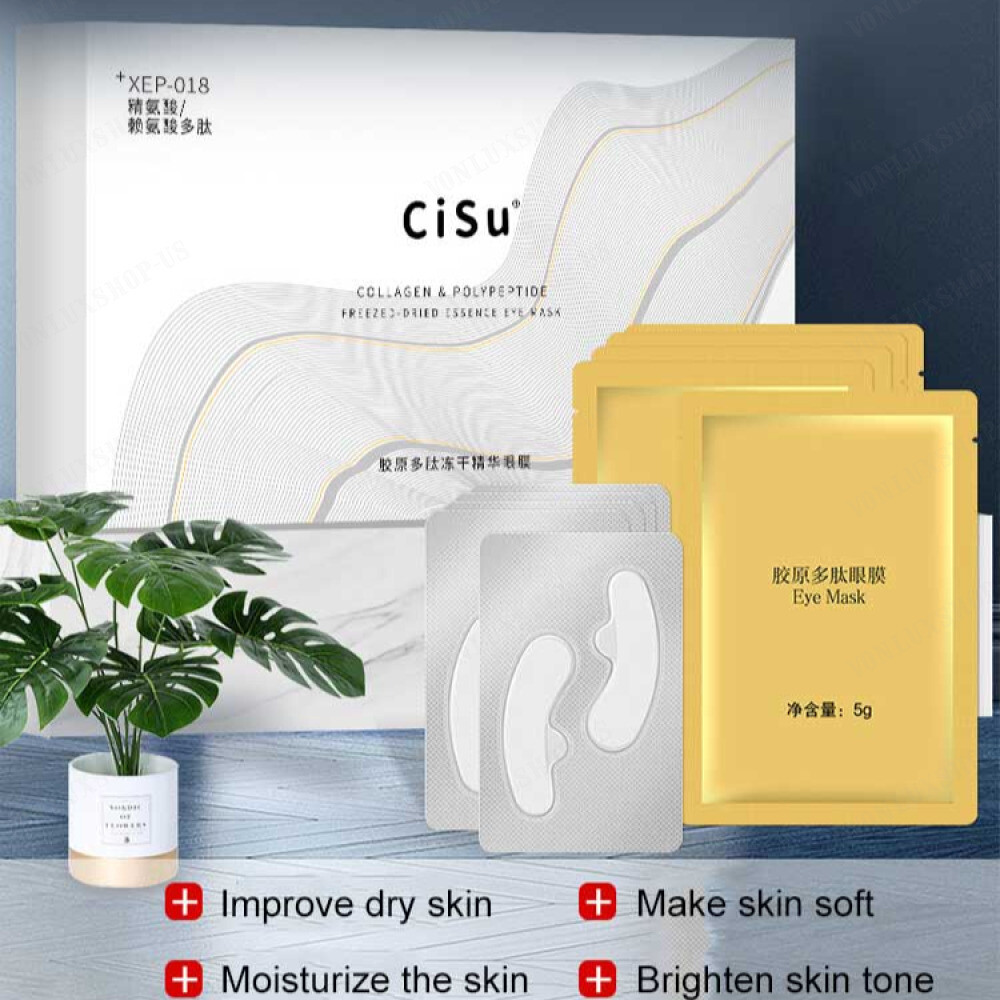 Oligopeptide Freeze-Dried Eye Mask for Moisturizing and Reducing Dark Circles-image