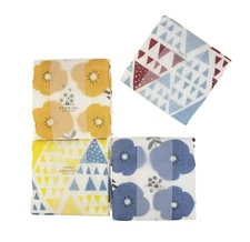 4 Set, Japanese Lint Free Kitchen Cloth Highly Absorbent Dish Towel Cleaning Rag