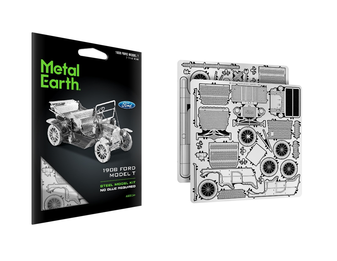 Fascinations Mms198 Kit Modellino 3D Ford Coupe 1932 - In Acciaio Da Montare - Metal Earth