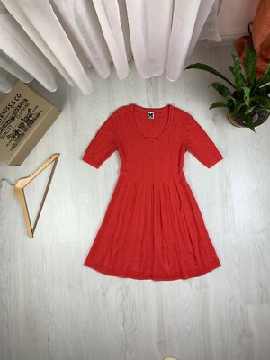 Missoni Womens Short Sleeve Coral Knit Dress | eBay Missoni Womens Short Sleeve Coral Knit Dress | eBay