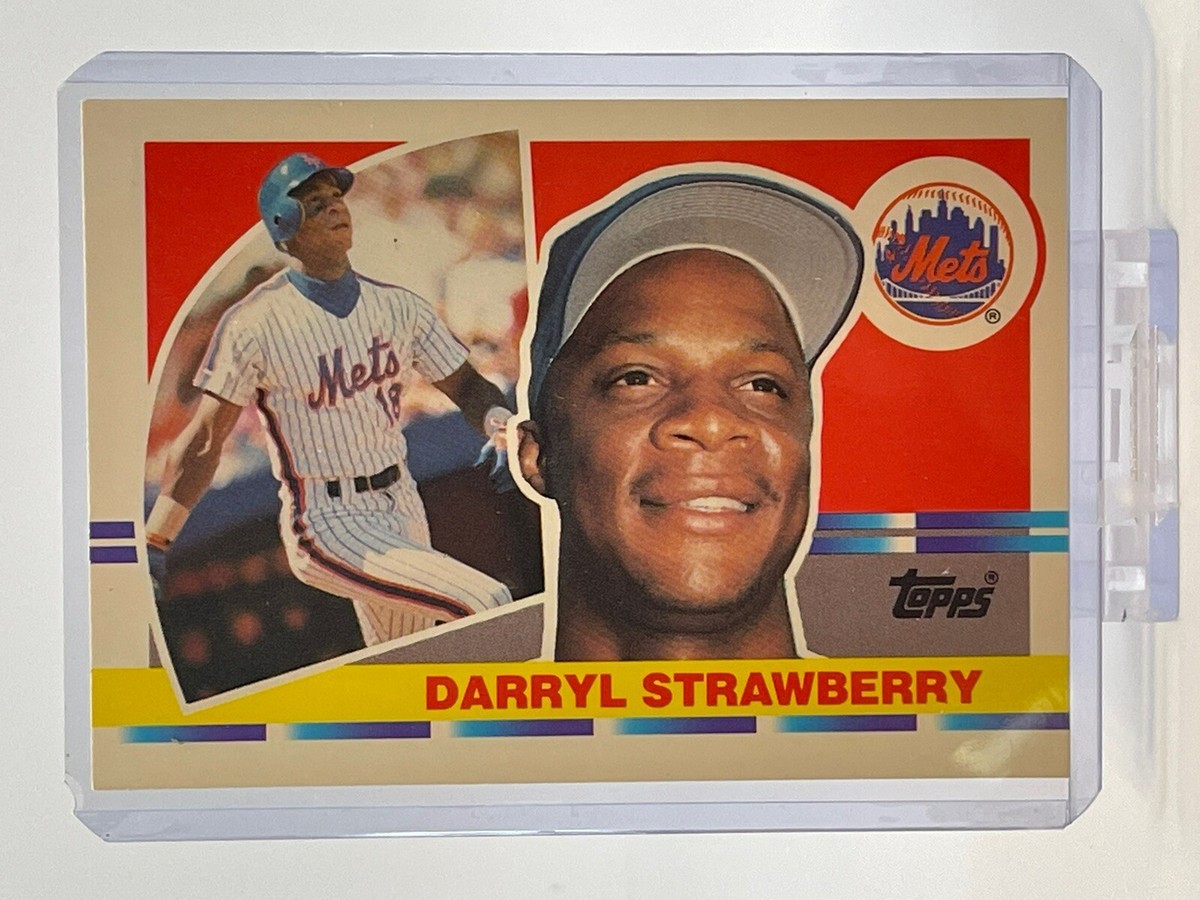 TOPPS MLBカード TRIPLE THREADS DARRYL STRAWBERRY DAVID WRIGHT PETE ALONSO METS 22/27 #RCC-SWA 送料無料 中古 IT2 1990 Topps Big Card #186 Darryl Strawberry New York Mets