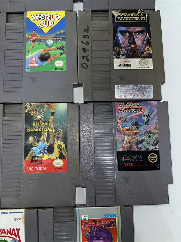 批量 Nes 11 游戏 Millipede Athena 世界运动会 胜输 抽奖 Bayou Billy More — 第 4/4 张图片